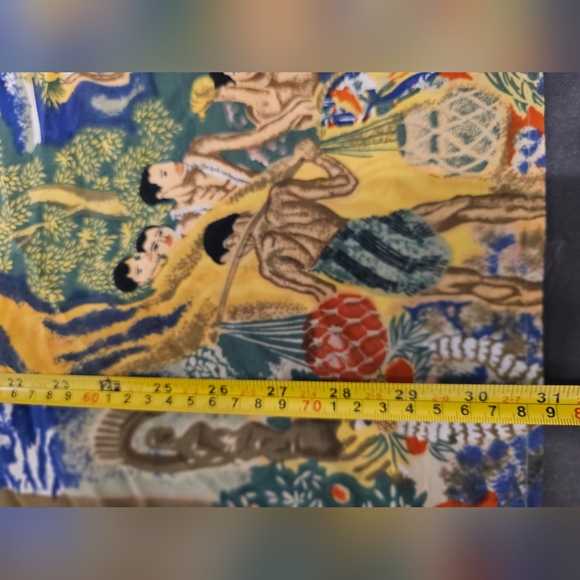 Avanti Vintage 90’s Hawaiian Short Sleeve Button Down 100% Silk Shirt. - Picture 12 of 12